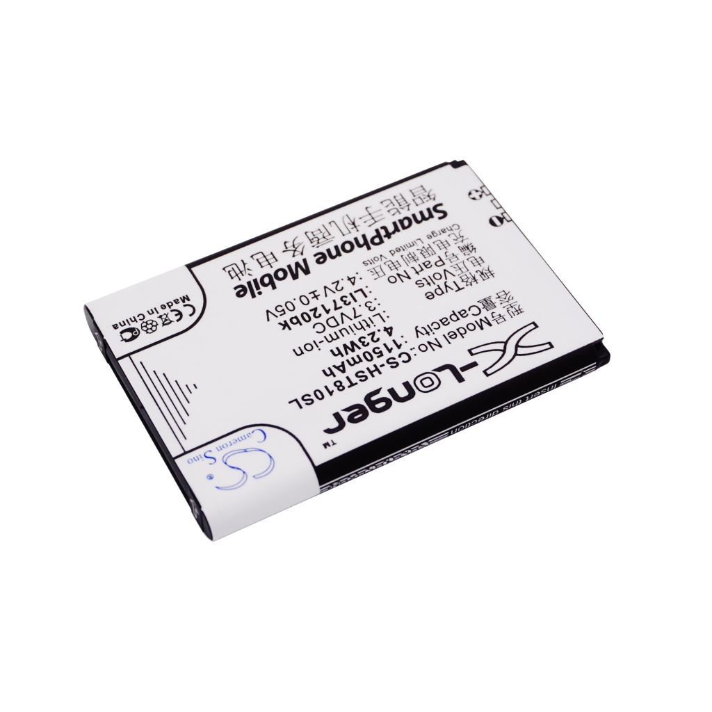 Cameron Sino X-Longer hátoldali nézet: 1150mAh 3,7V