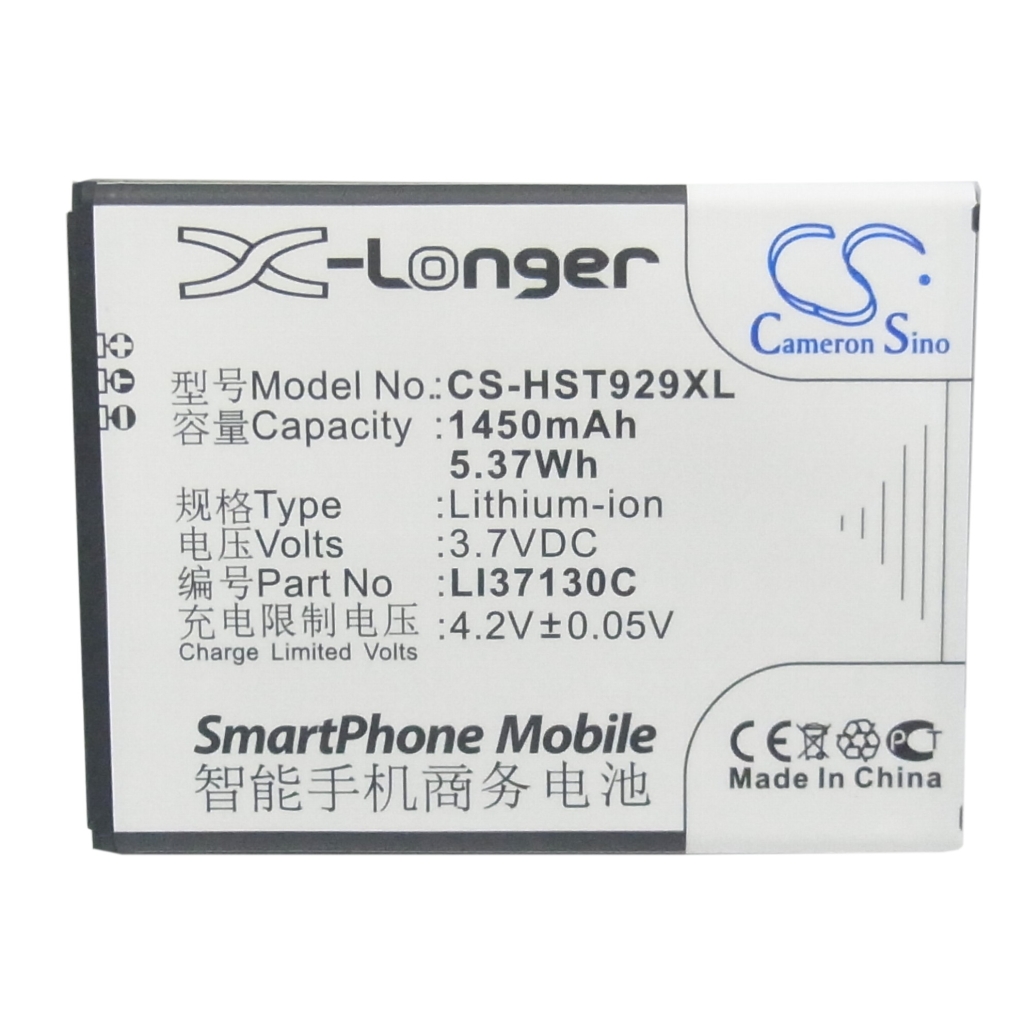 Kompatibilis akkumulátor csere Hisense LI37130C