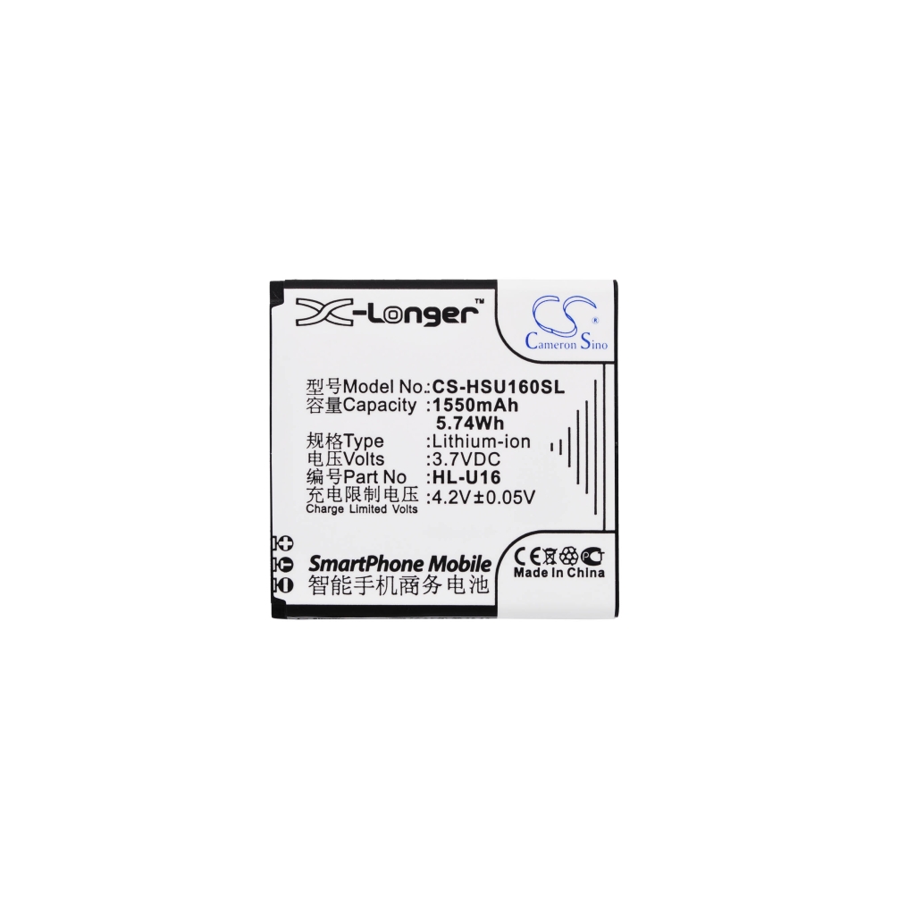 Cameron Sino X-Longer replacement smartphone battery 1550mAh 3.7V 5.74Wh - front view