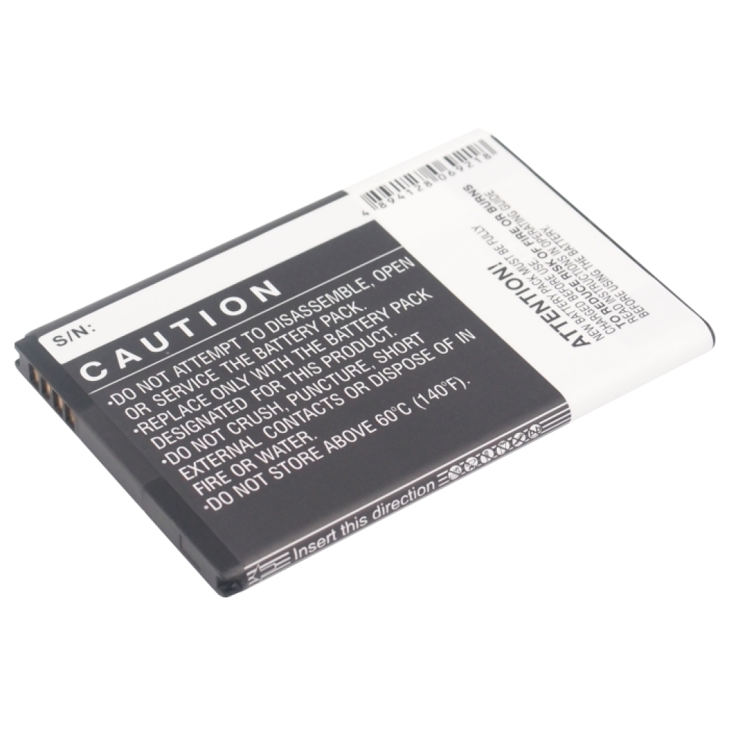 Cameron Sino X-Longer CS-HT6350XL X-Longer elülső címkenézet műszaki adatokkal: 3,7V 1600mAh 5,92Wh