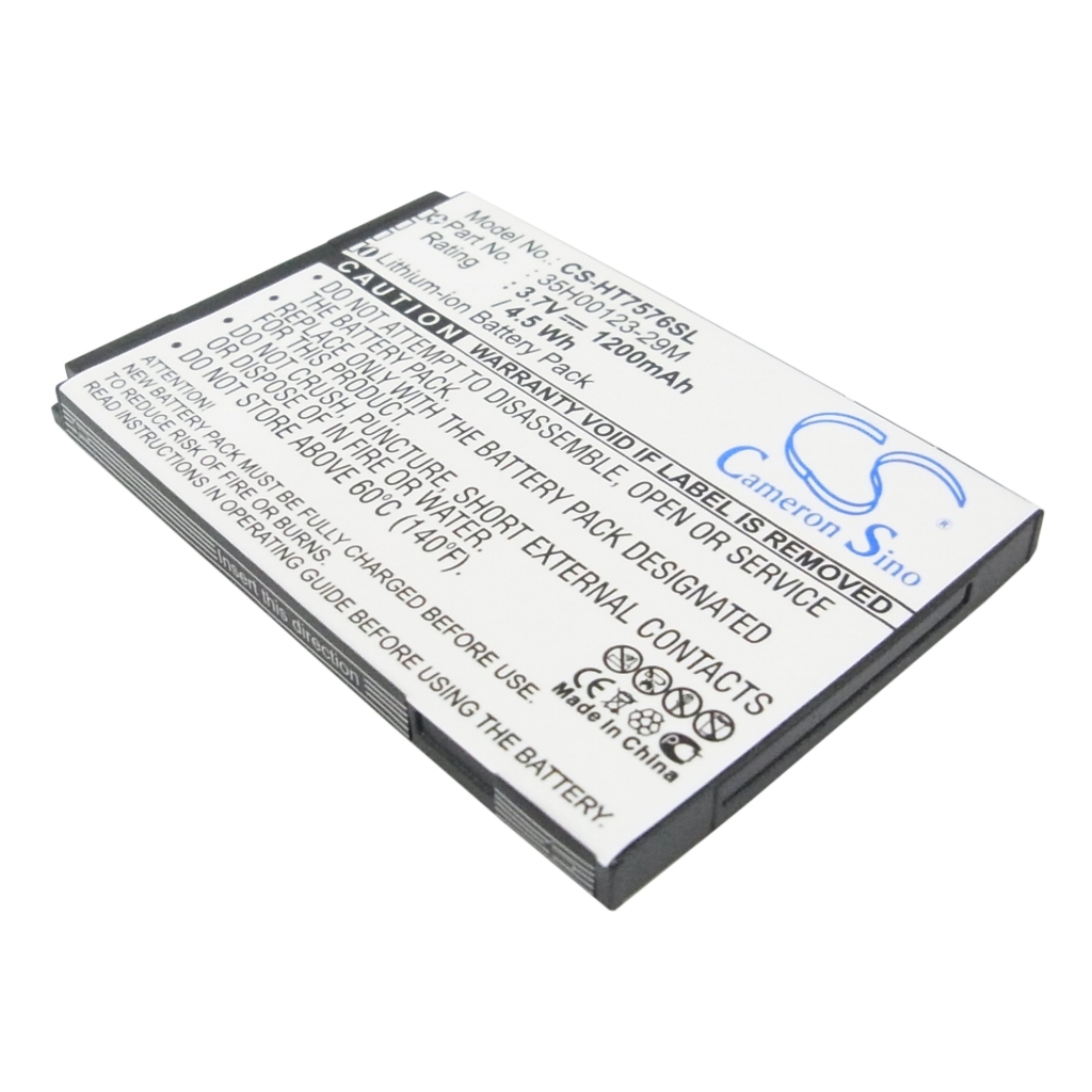 Kompatibilis akkumulátor csere HTC 35H00123-29M,BA S550