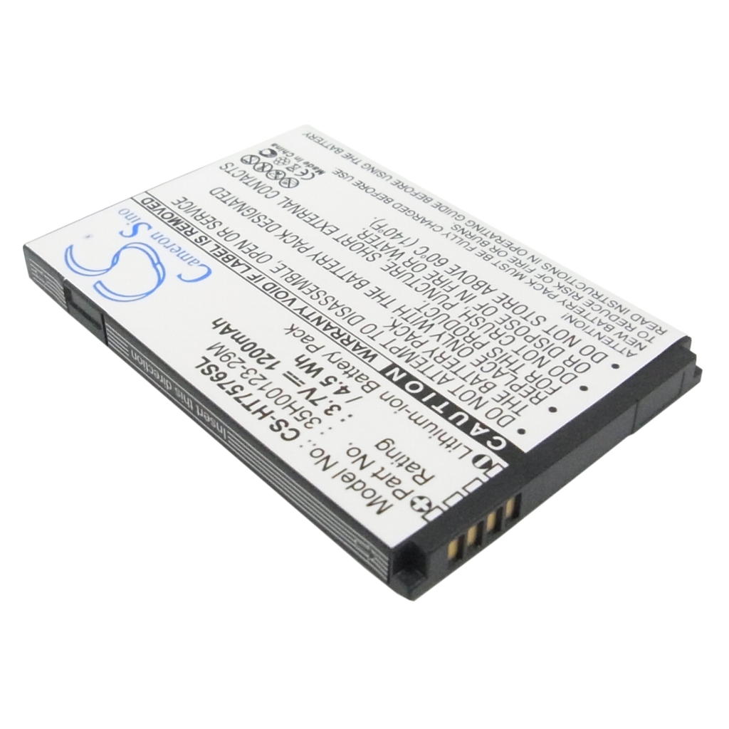 Kompatibilis akkumulátor csere HTC 35H00123-29M,BA S550