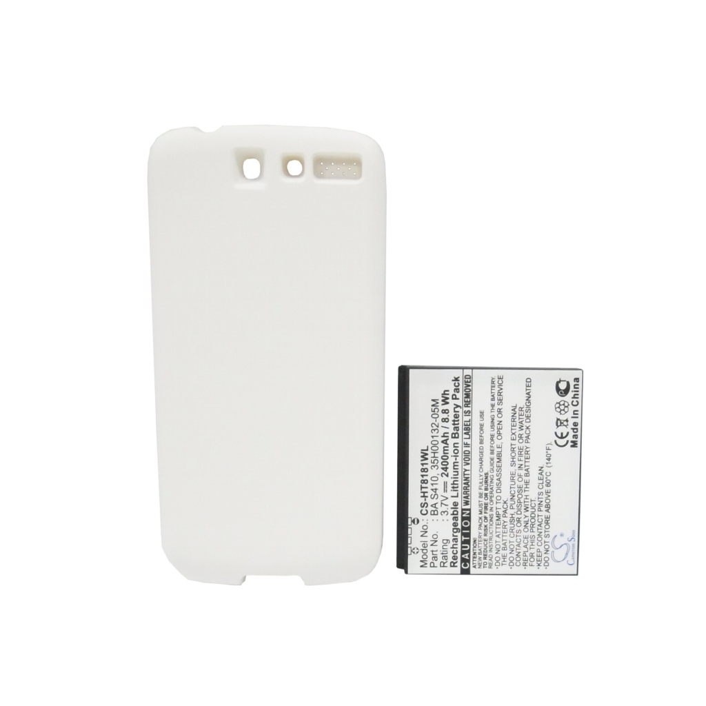 Akkumulátor kompatibilis a következőkkel Vodafone HTC SoftBank T-Mobile Google CS-HT8181WL