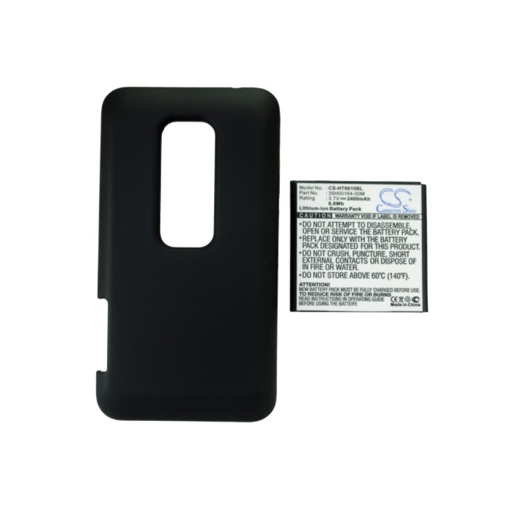 Akkumulátor kompatibilis a következőkkel HTC Sprint T-Mobile CS-HT8610BL