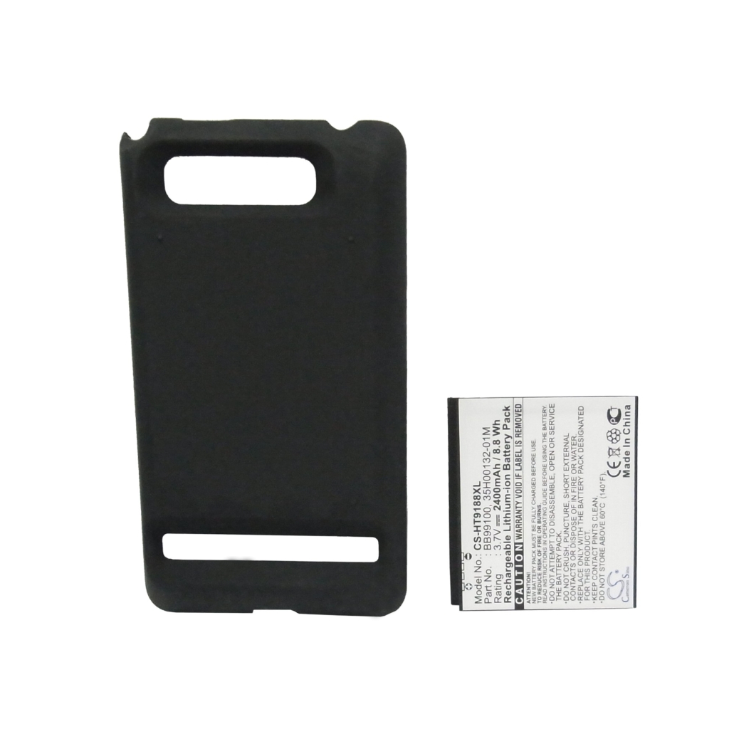 Akkumulátor kompatibilis a következőkkel HTC CS-HT9188XL