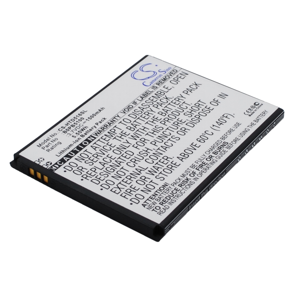Kompatibilis akkumulátor csere HTC 5360570,B0PB5100