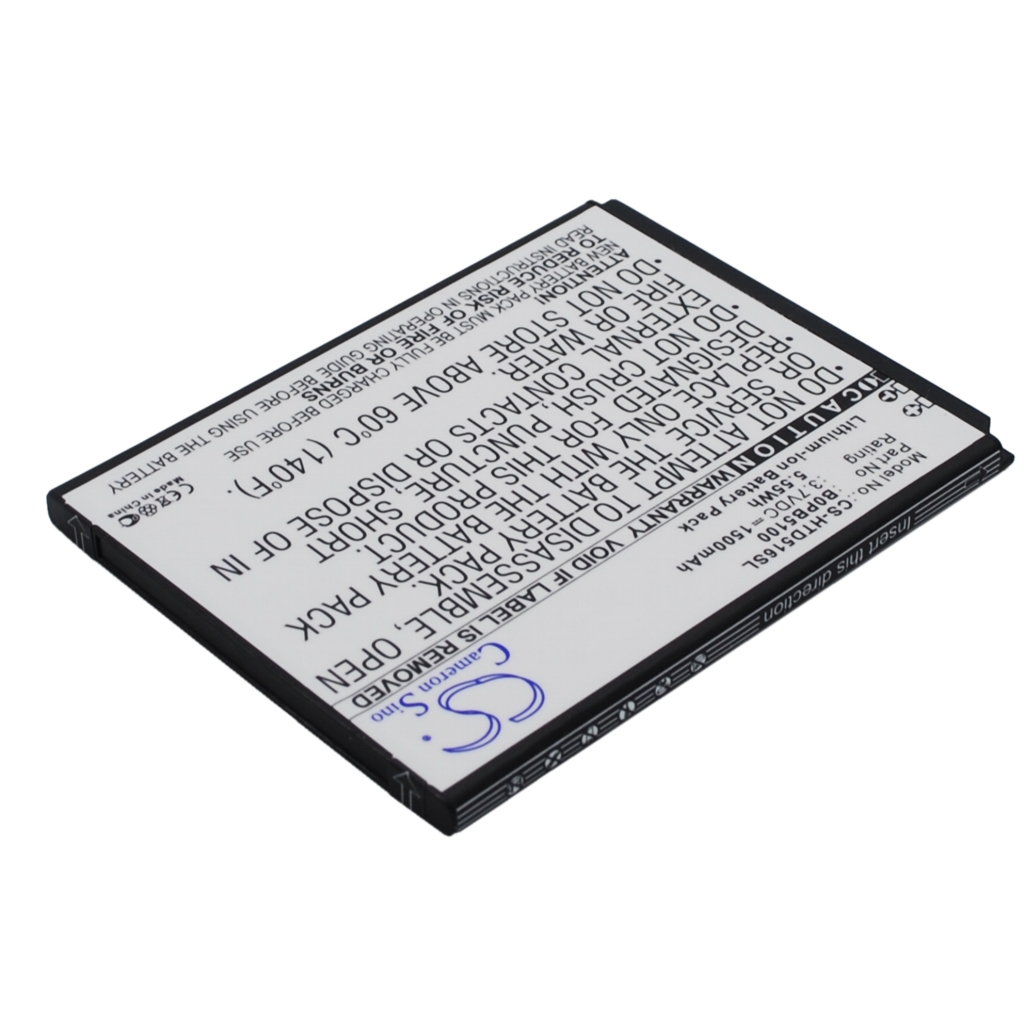 Kompatibilis akkumulátor csere HTC 5360570,B0PB5100