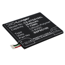 Kompatibilis akkumulátor csere HTC 35H00222-00M,35H00222-01M,B0P9O100,BOP90100