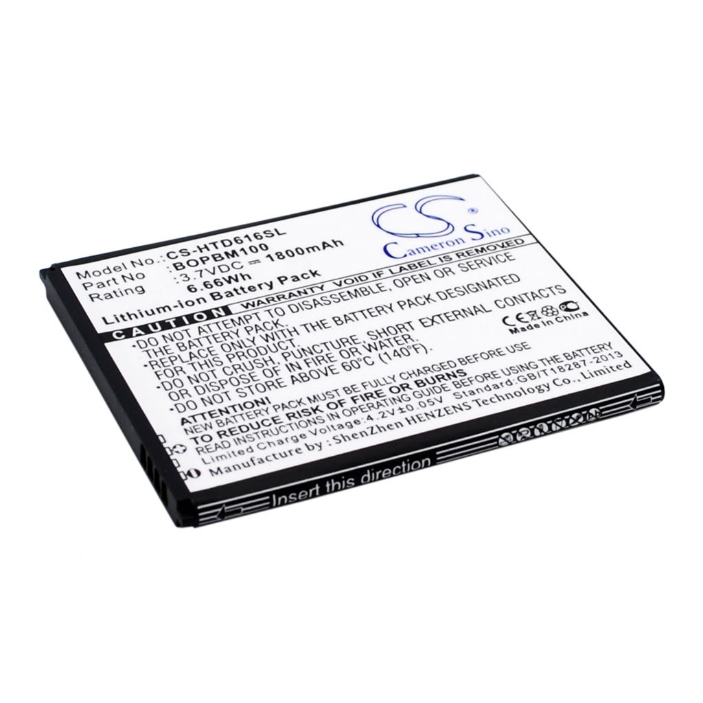 Kompatibilis akkumulátor csere HTC 701701000951,BOPBM100