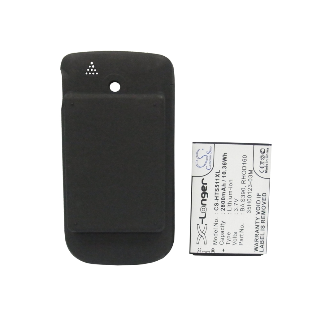 Akkumulátor kompatibilis a következőkkel HTC Sprint CS-HTS511XL