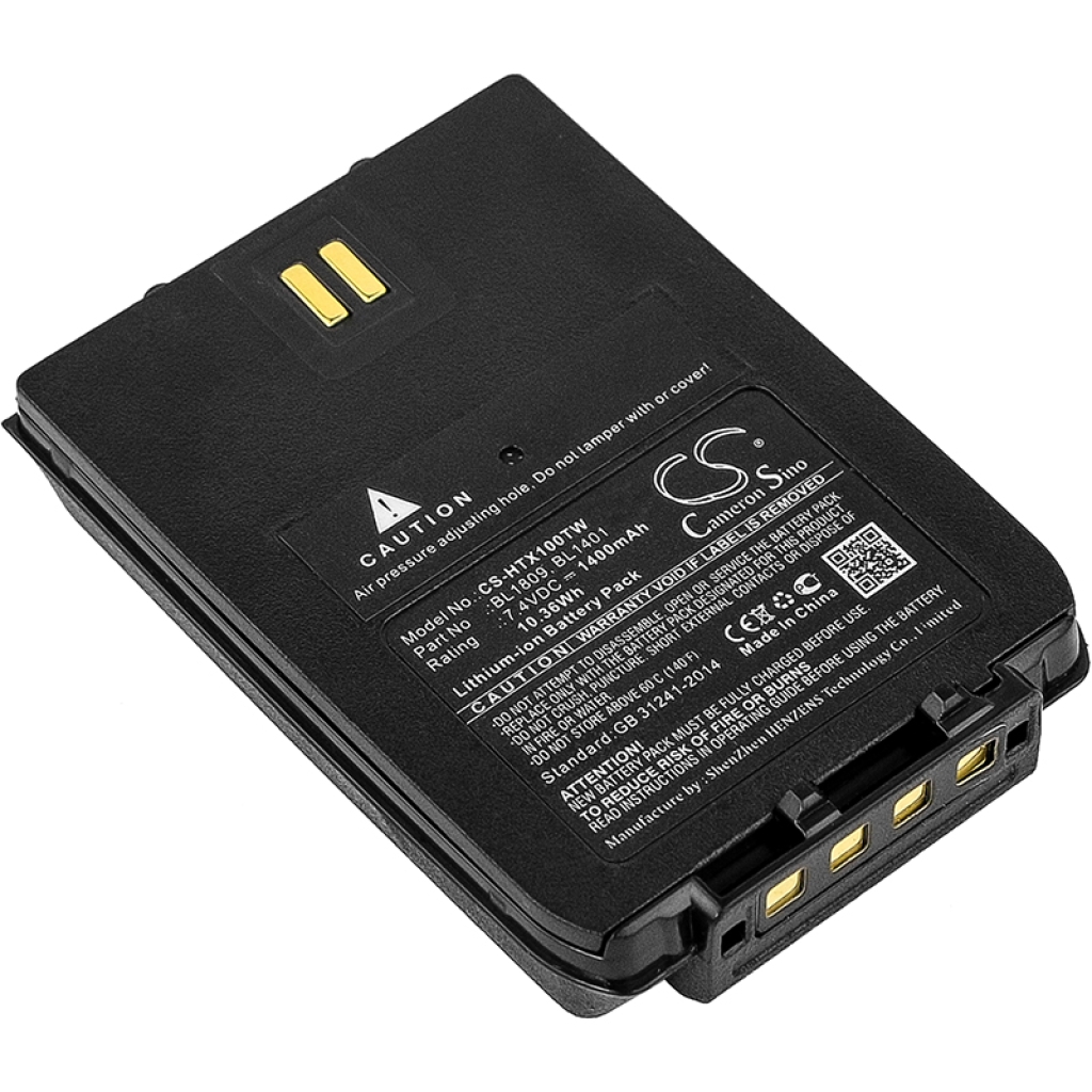 Akkumulátorok Akkumulátorok rádiókhoz CS-HTX100TW