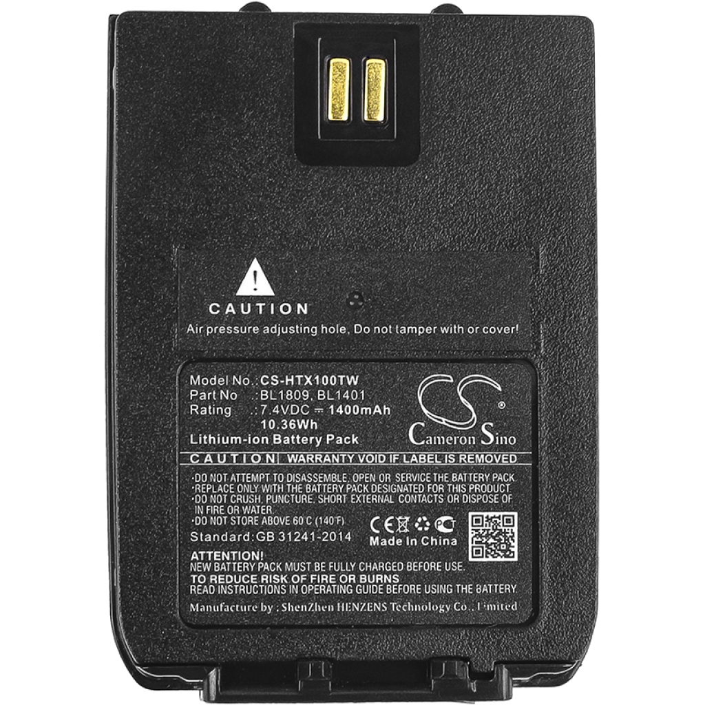 Akkumulátorok Akkumulátorok rádiókhoz CS-HTX100TW