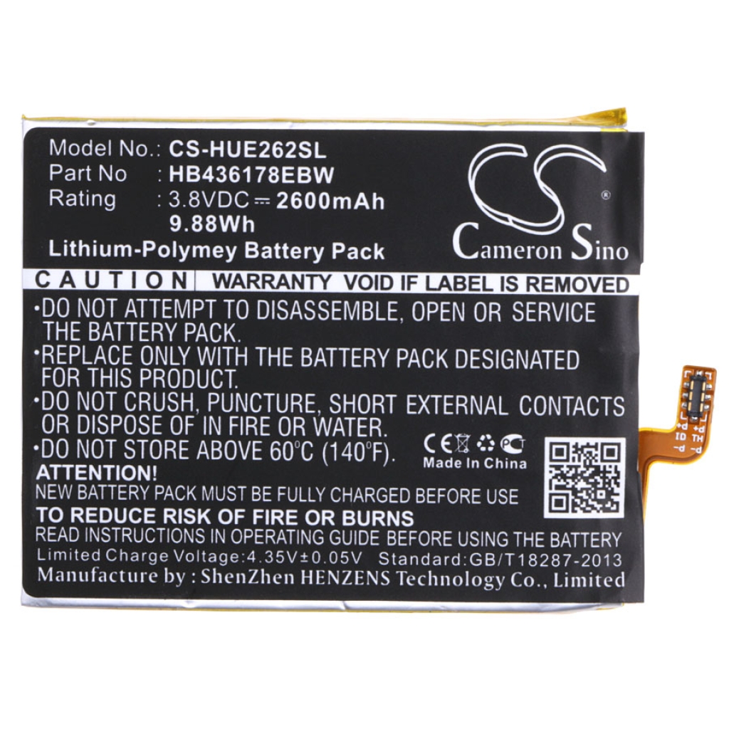 Kompatibilis akkumulátor csere Huawei HB436178EBW,HB436178EBW 