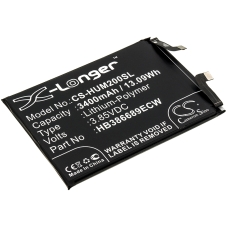 Kompatibilis akkumulátor csere Huawei HB386689ECW
