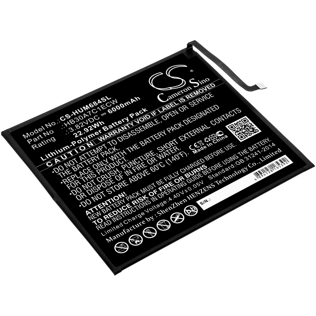 Akkumulátorok tablettákhoz Huawei MediaPad M6 8.4 (CS-HUM684SL)
