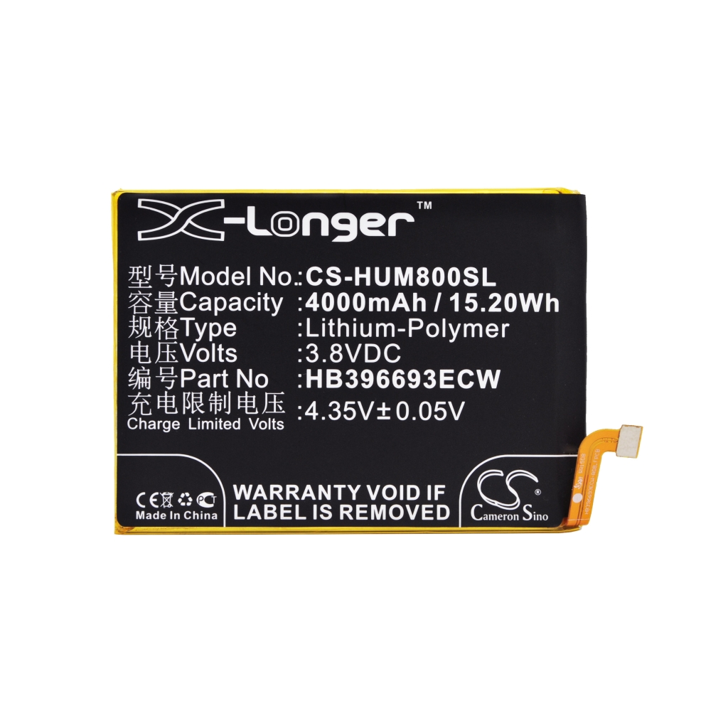 Kompatibilis akkumulátor csere Huawei HB396693ECW