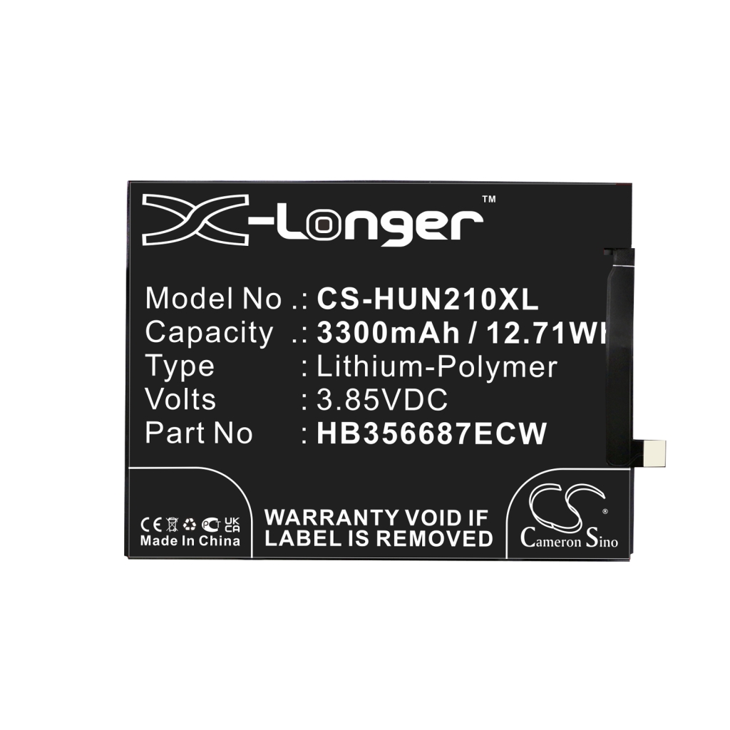 Kompatibilis akkumulátor csere Huawei HB356687ECW