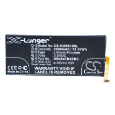 Kompatibilis akkumulátor csere Huawei HB4547B6EBC