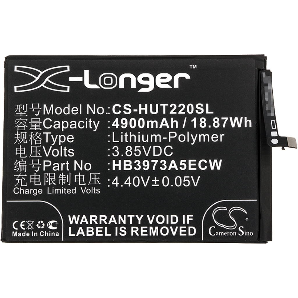 Kompatibilis akkumulátor csere Huawei HB3973A5ECW