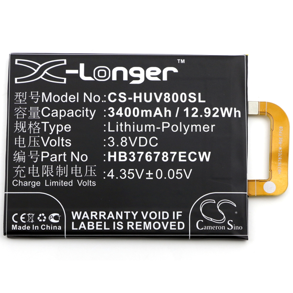 Kompatibilis akkumulátor csere Huawei HB376787ECW