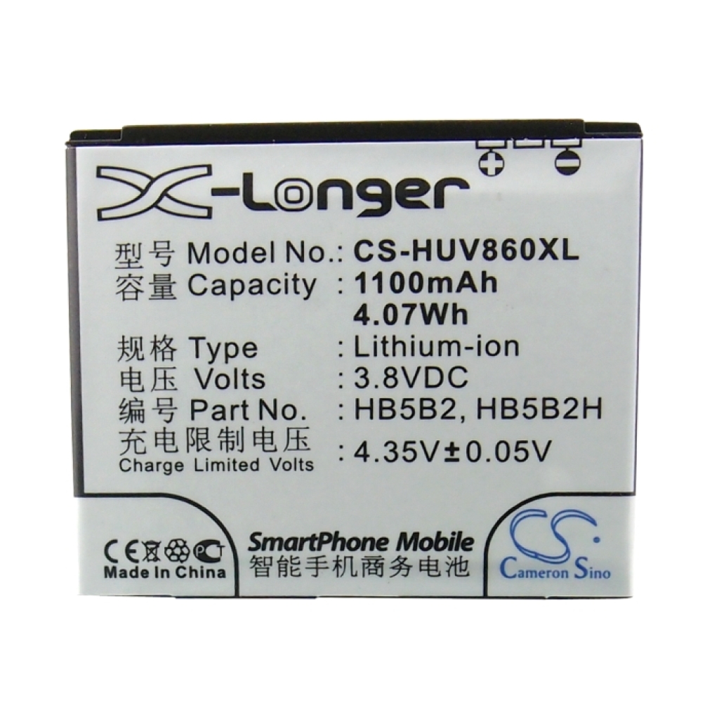 Kompatibilis akkumulátor csere Huawei HB5B2,HB5B2H