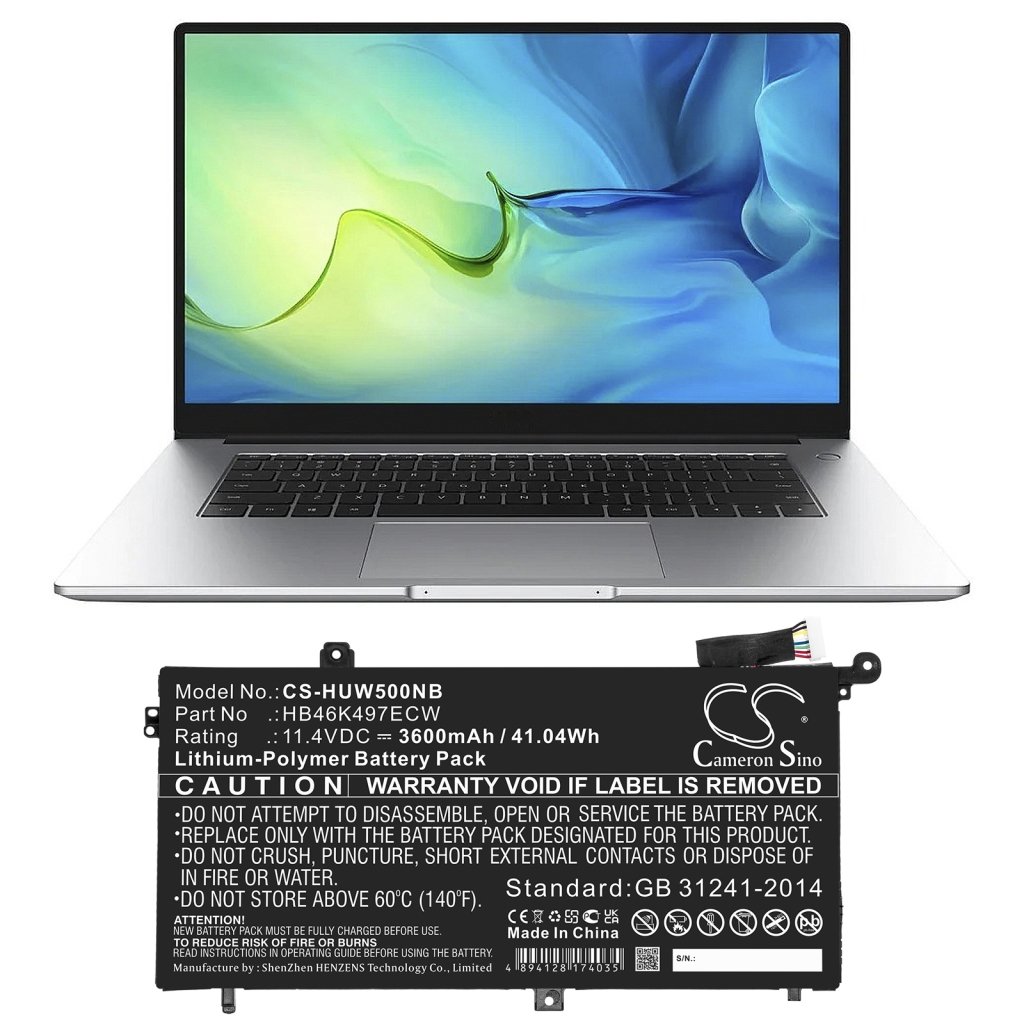 Kompatibilis akkumulátor csere Huawei HB46K497ECW
