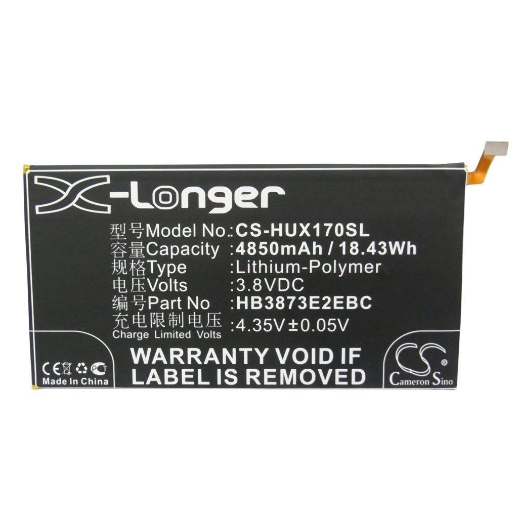 Kompatibilis akkumulátor csere Huawei HB3873E2EBC,HB3873E2EBW