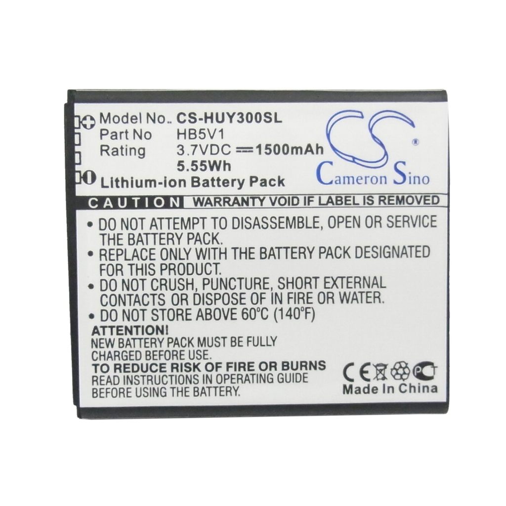 Kompatibilis akkumulátor csere Huawei HB5V1,HB5V1HV