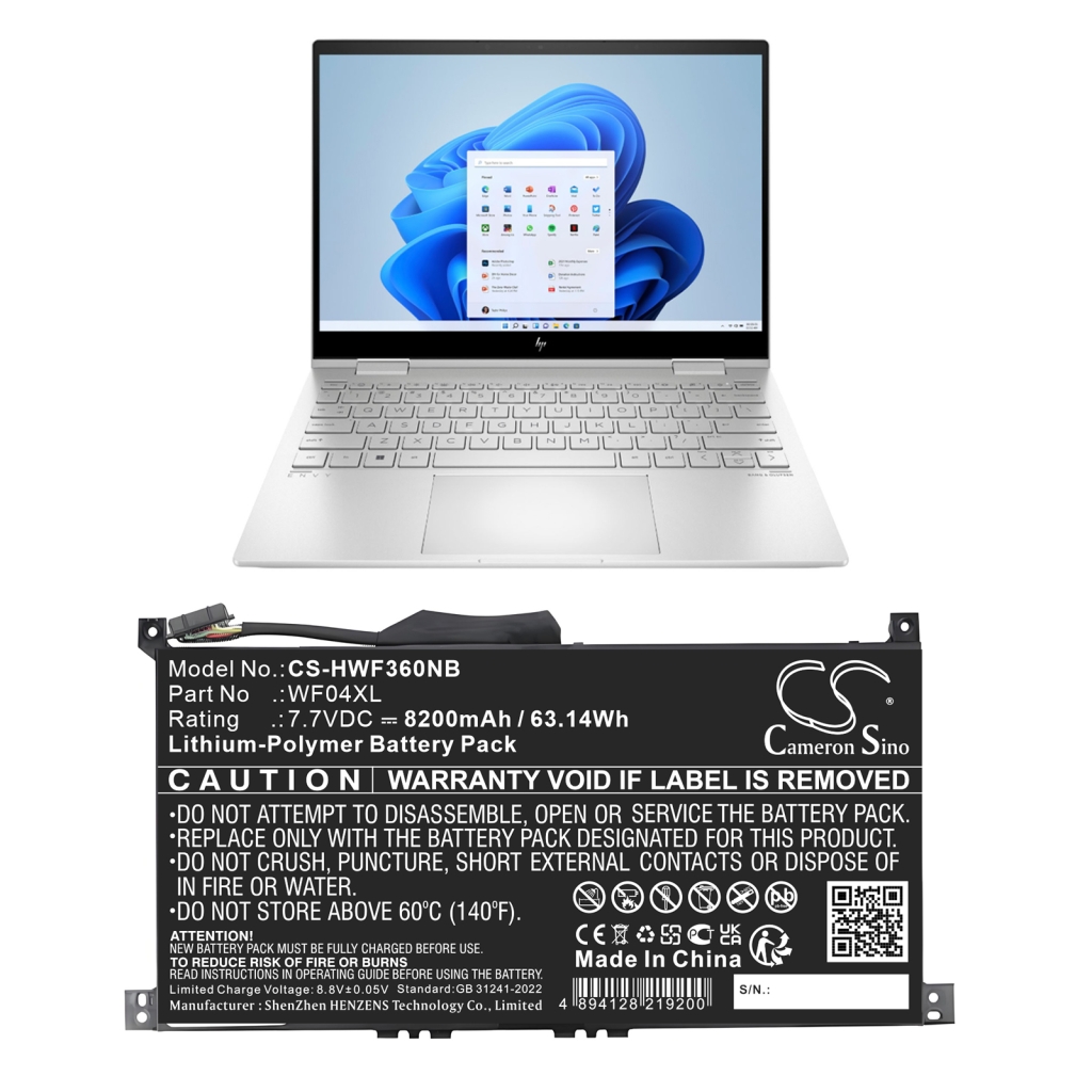 HP ENVY X360 13-BF0003NB