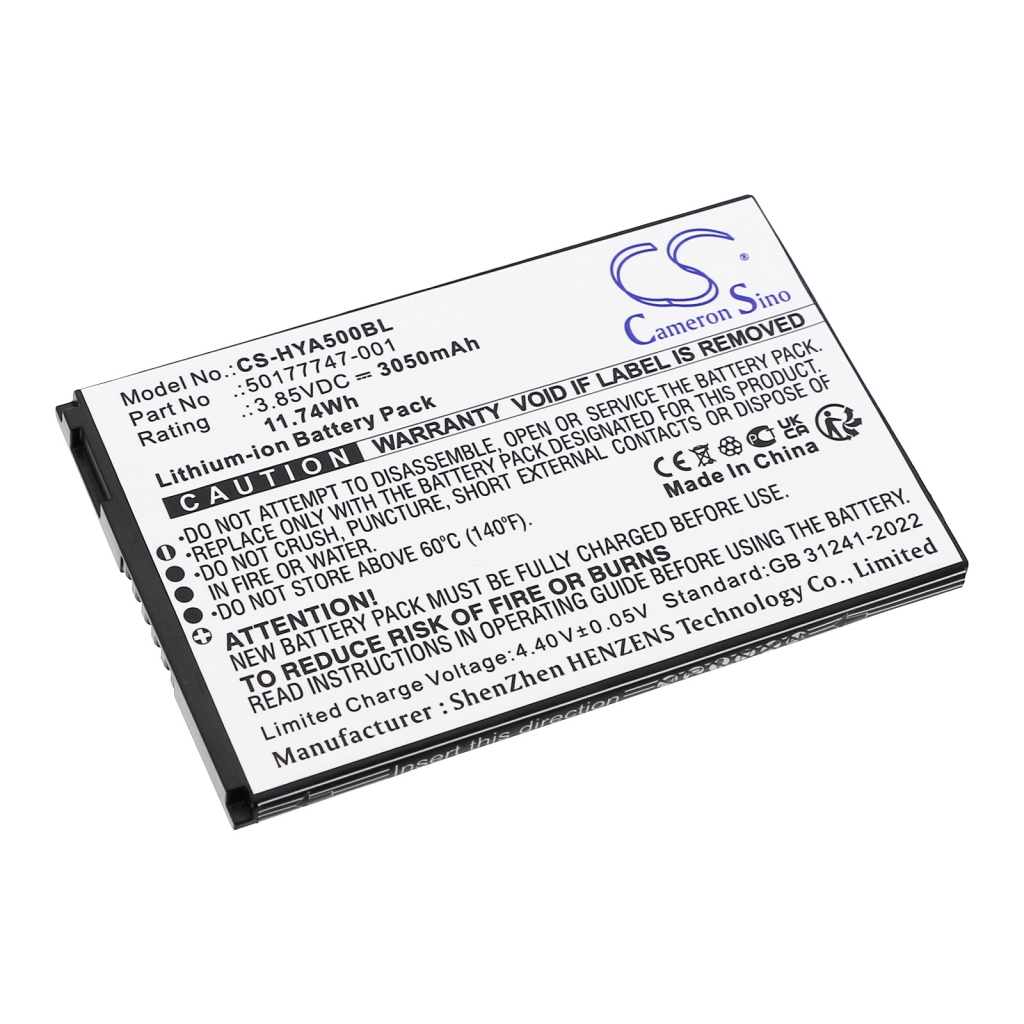 Szkenner akkumulátorok Honeywell CS-HYA500BL