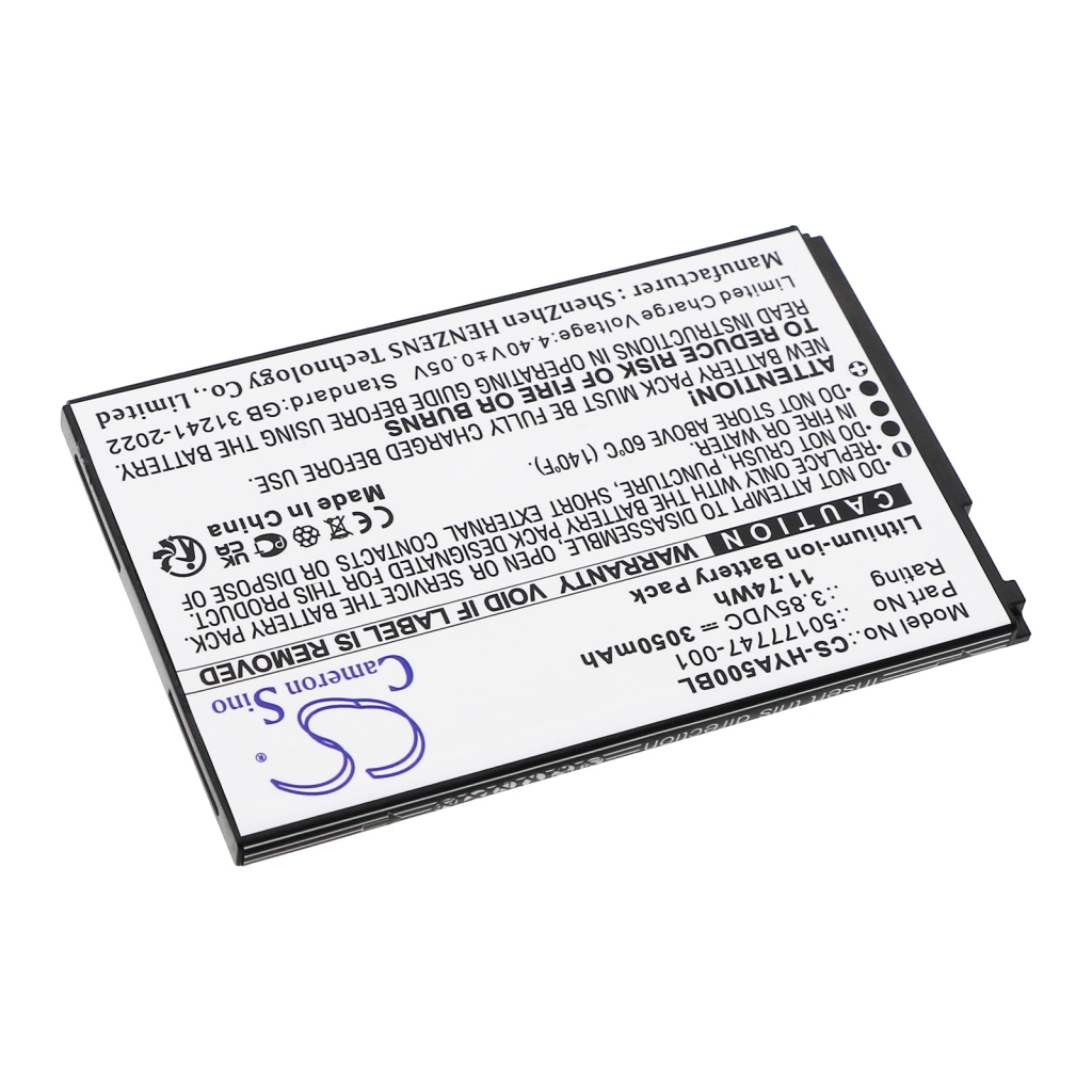 Szkenner akkumulátorok Honeywell CS-HYA500BL