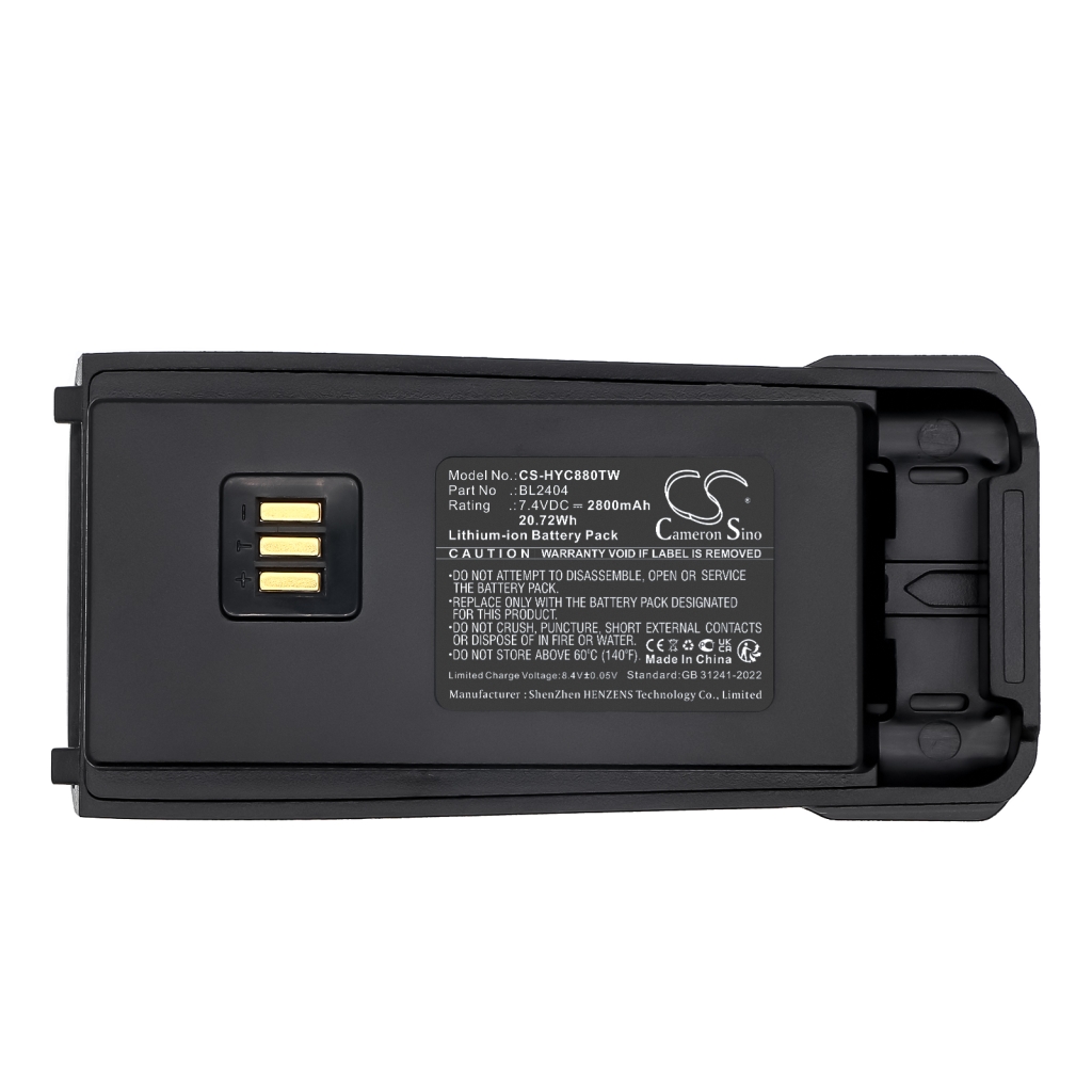 Akkumulátorok rádiókhoz Hytera CS-HYC880TW