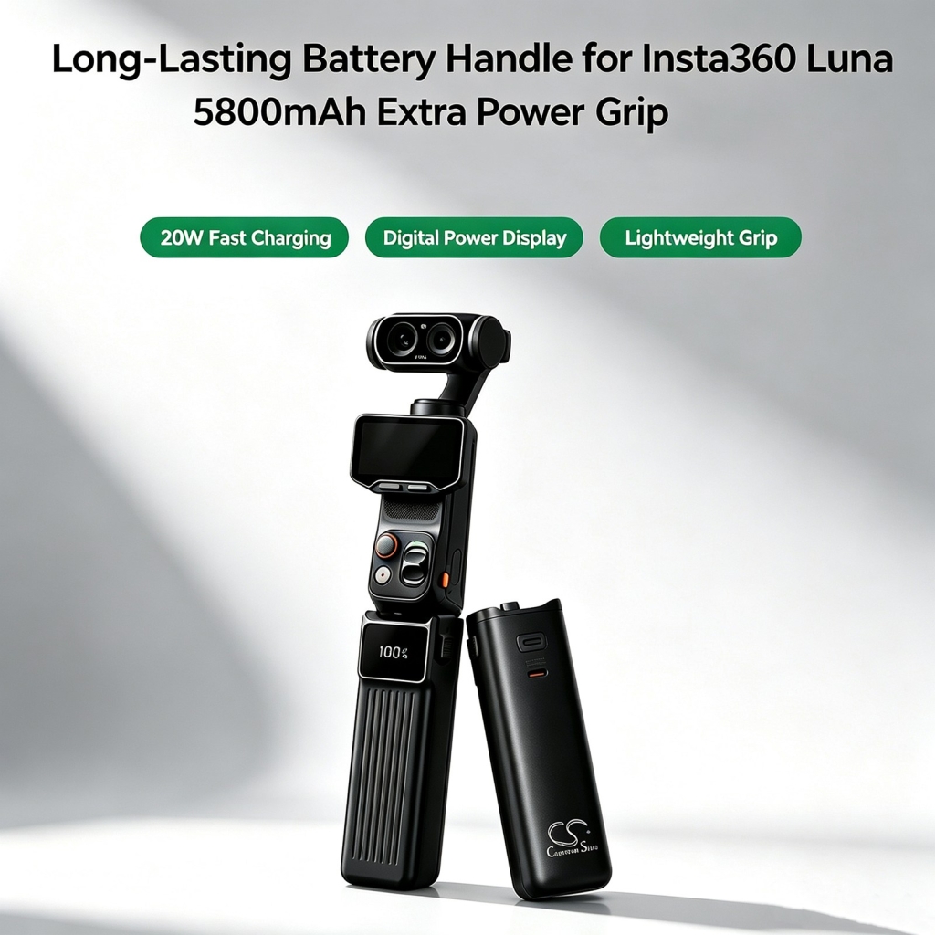 Akkumulátorok kompatibilis a következőkkel Insta360 Luna Luna CS-HYD136MC