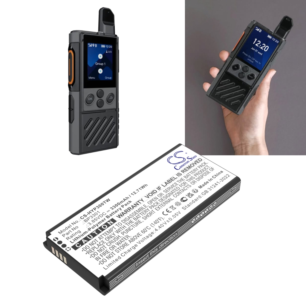 Akkumulátorok rádiókhoz Hytera CS-HYP300TW