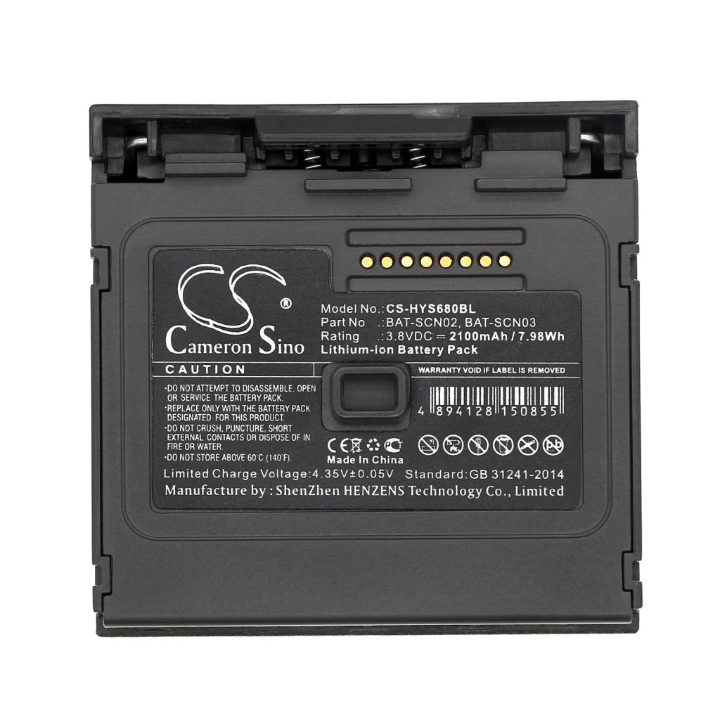 Szkenner akkumulátorok Honeywell CS-HYS680BL