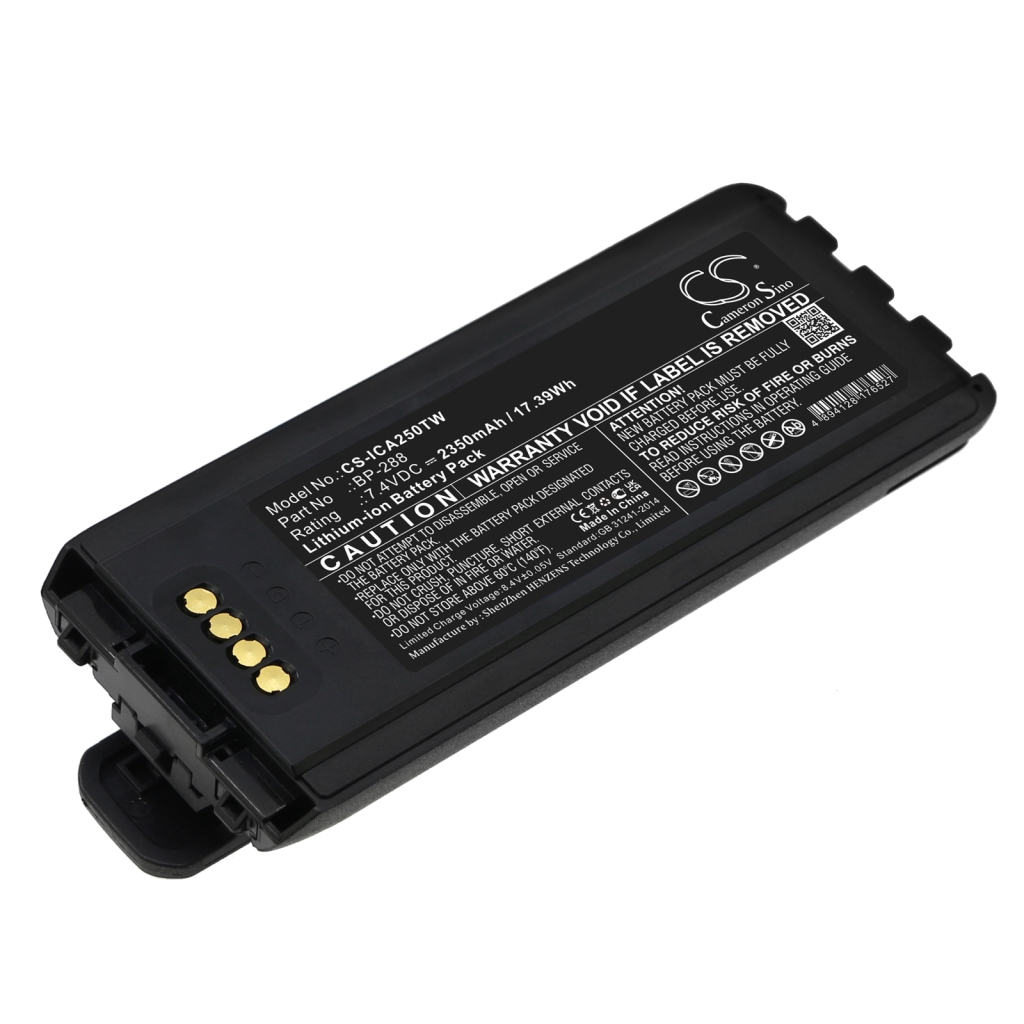 Akkumulátorok rádiókhoz Icom IC-A25NE (CS-ICA250TW)