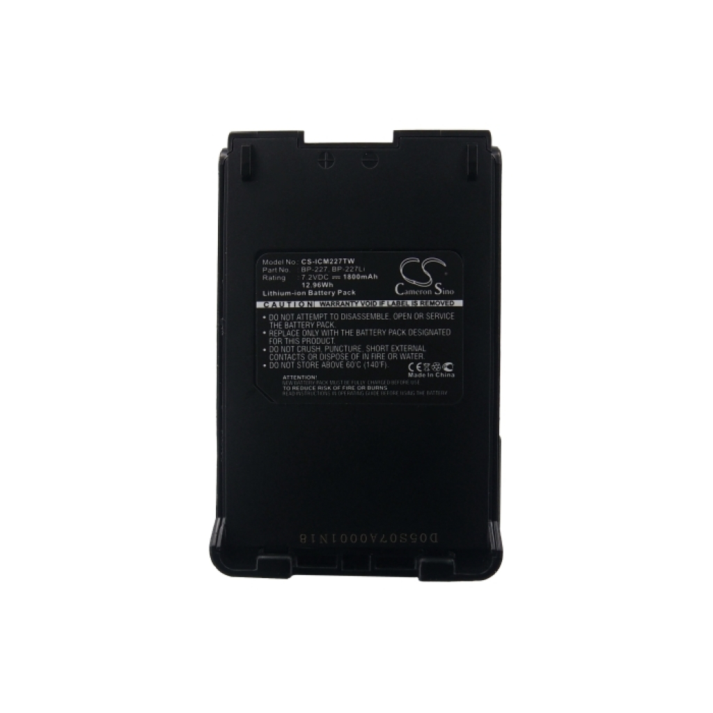 Akkumulátorok rádiókhoz Icom IC-M88 (CS-ICM227TW)