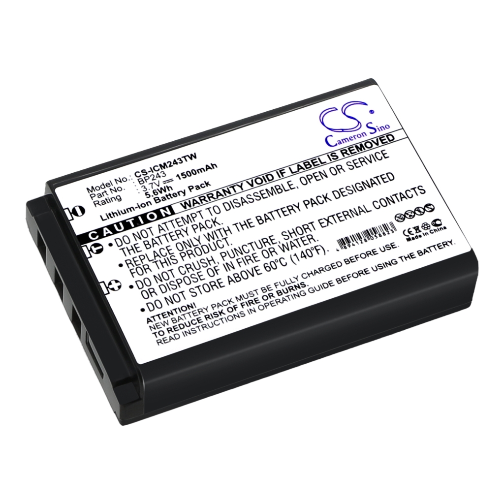 Kompatibilis akkumulátor csere Icom BP-243