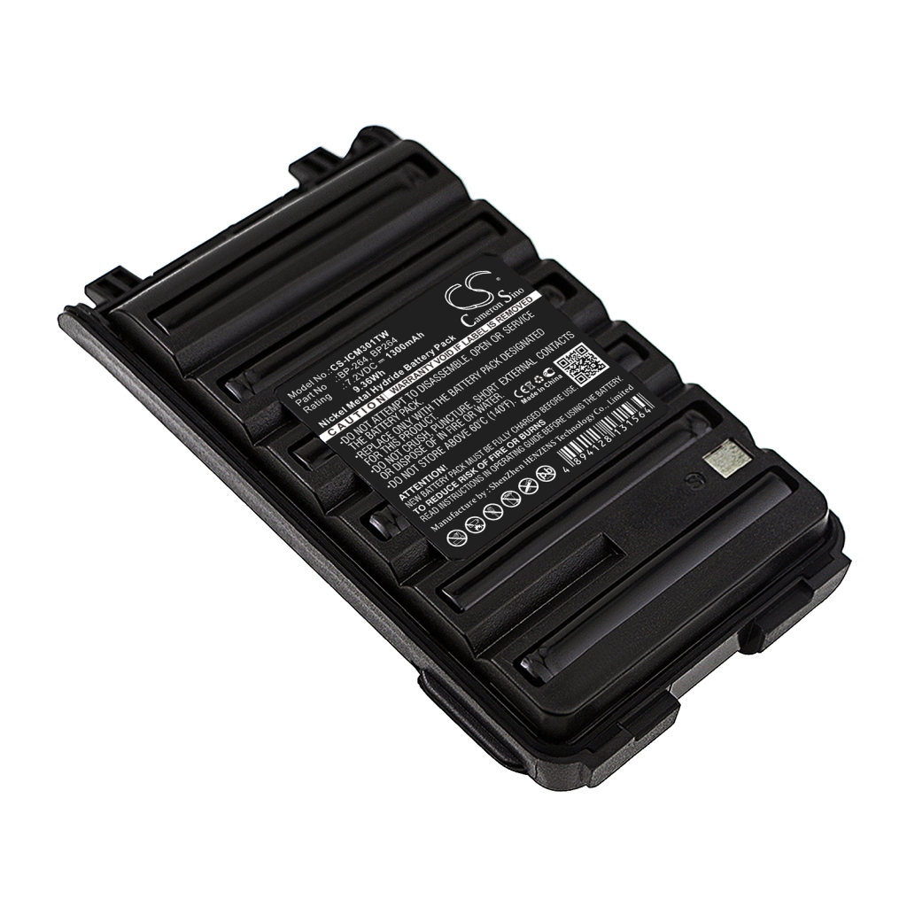 Kompatibilis akkumulátor csere Icom BP-264,BP264