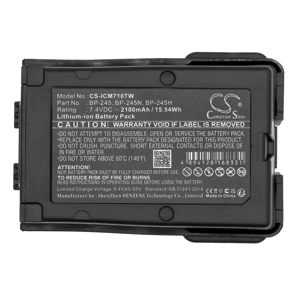 Akkumulátorok Akkumulátorok rádiókhoz CS-ICM710TW