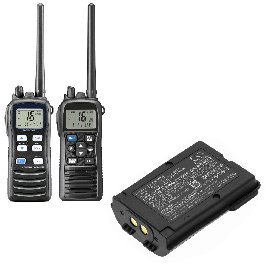 Akkumulátorok Akkumulátorok rádiókhoz CS-ICM710TW