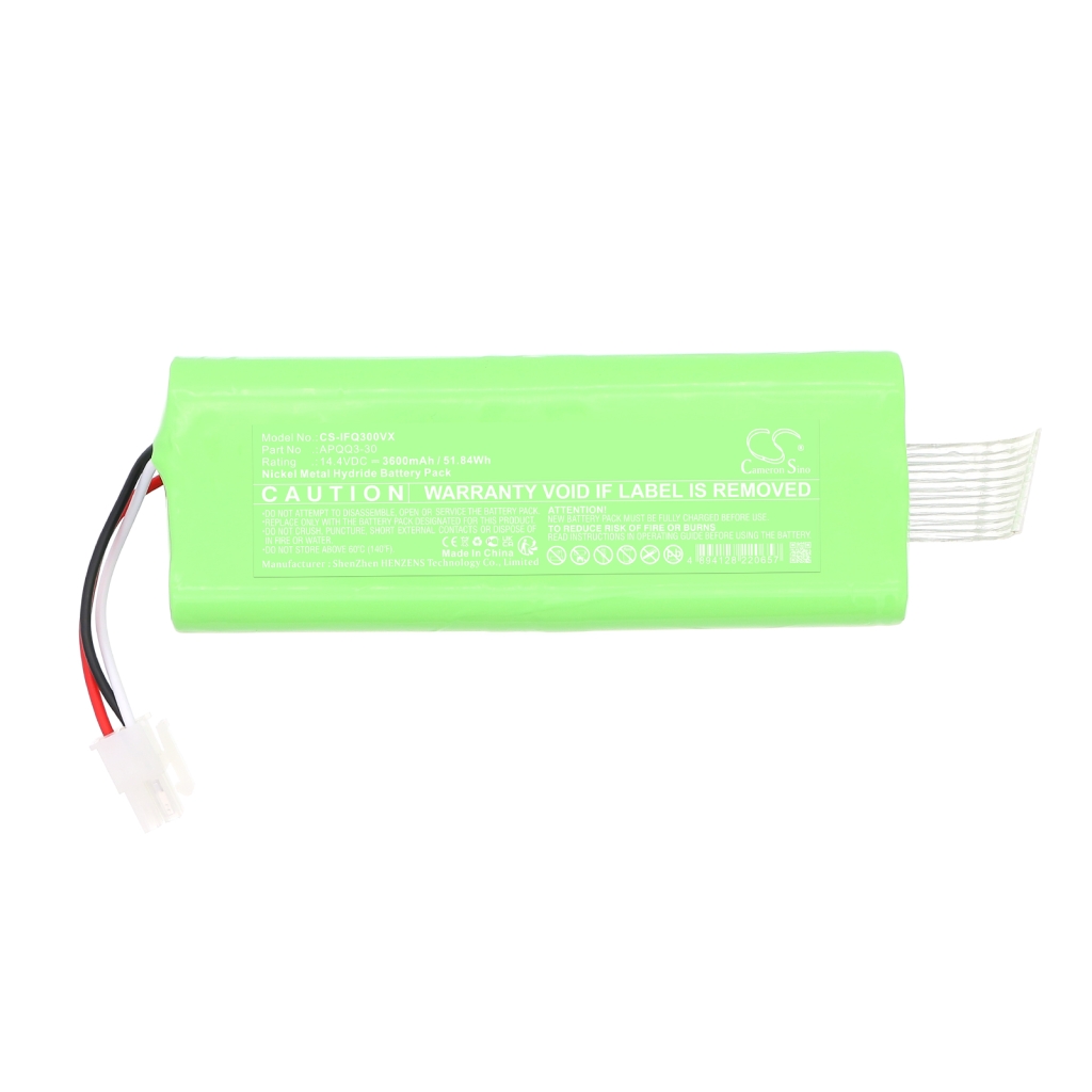Porszívó akkumulátorok Infinuvo Cleanmate QQ-3 (CS-IFQ300VX)