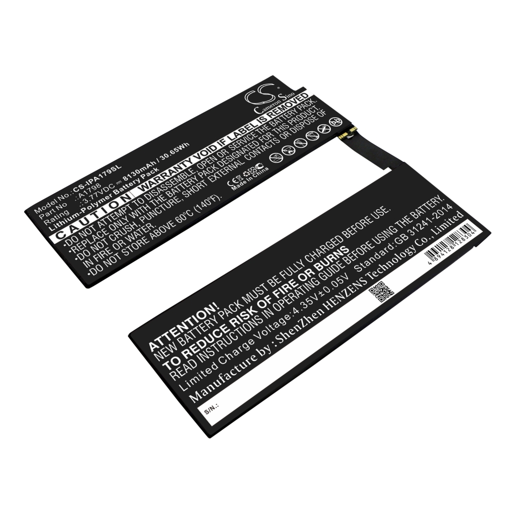 Akkumulátorok tablettákhoz Apple iPad Pro 10.5";;_(CS-IPA179SL)=