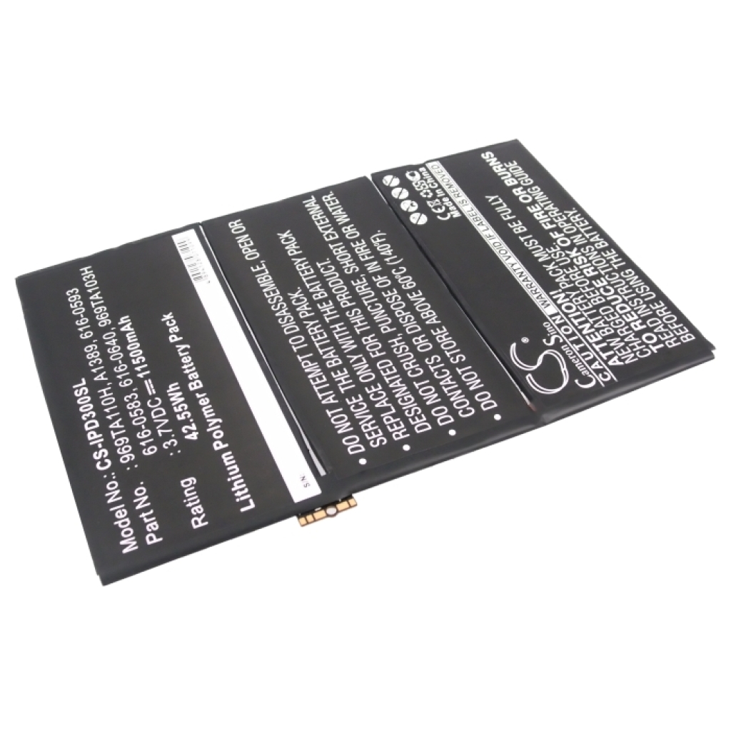 Akkumulátorok tablettákhoz Apple MD518LL/A (CS-IPD300SL)