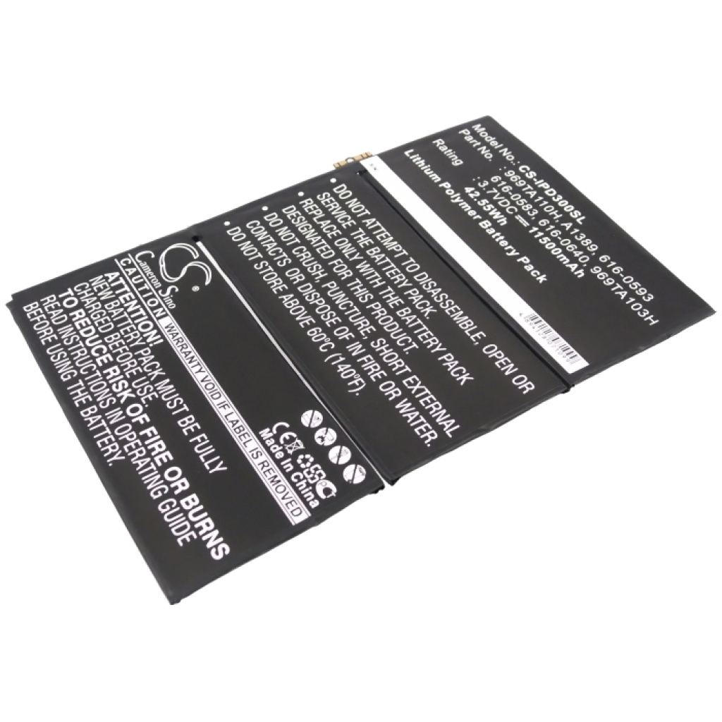 Akkumulátorok tablettákhoz Apple MD518LL/A (CS-IPD300SL)