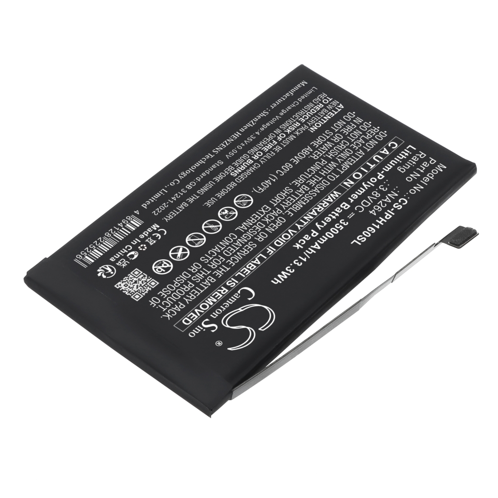 Mobile Phone Battery Apple CS-IPH160SL