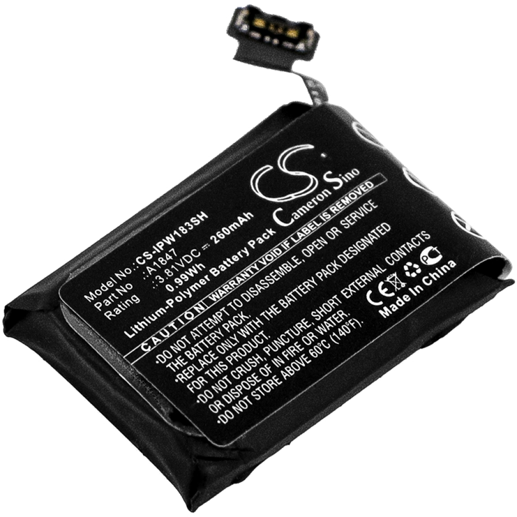 Akkumulátorok intelligens órákhoz Apple Watch Series 3 GPS 38mm (CS-IPW183SH)