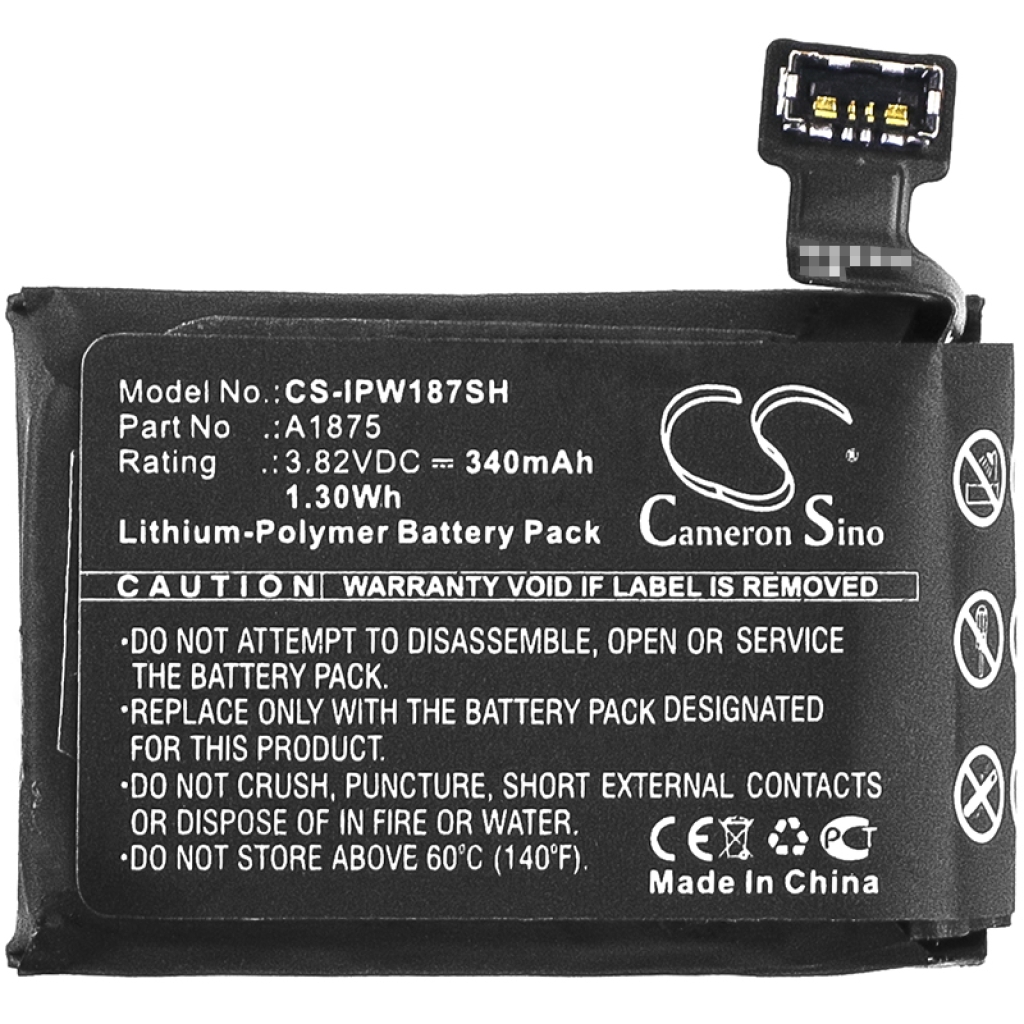 Akkumulátorok intelligens órákhoz Apple CS-IPW187SH