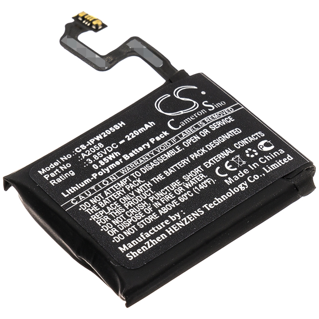 Akkumulátorok intelligens órákhoz Apple A2007 (CS-IPW205SH)