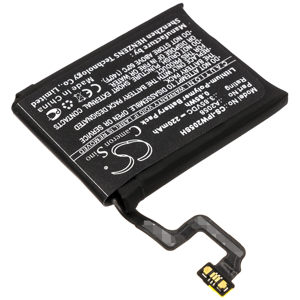 Akkumulátorok intelligens órákhoz Apple A2007 (CS-IPW205SH)